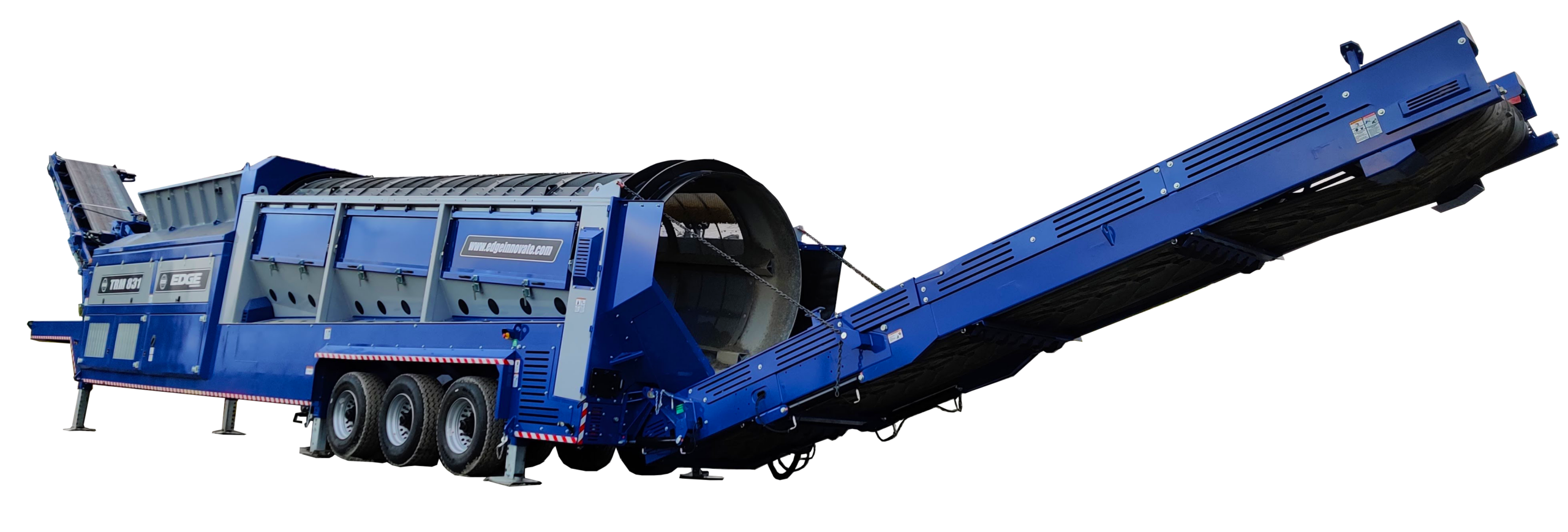Edge TRM831 mobiilne trummelsõel tööolukorras